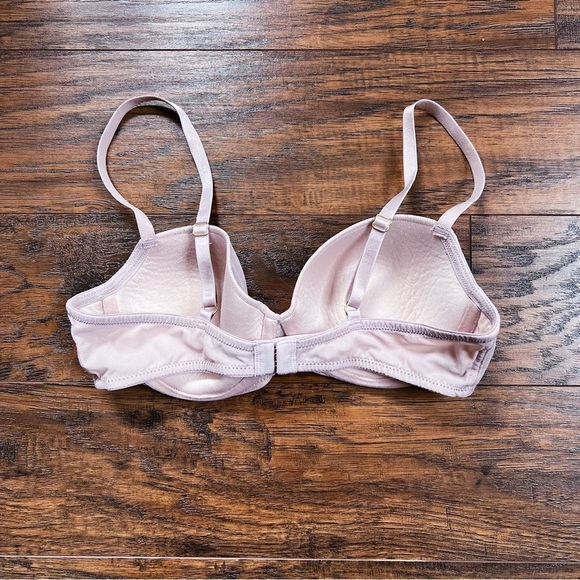 Third Love • Eyelash Lace Demi Bra nude beige Atmosphere soft padded underwire - Picture 8 of 13